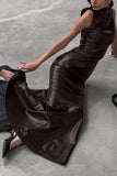 Sleeveless Maxi Casual Dress