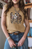 Sleeveless Knit Top