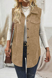 Button-Down Corduroy Vest
