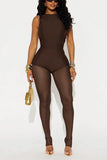 Sleeveless Bodysuit Jumpsuit