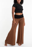 Wide-Leg Casual Pants