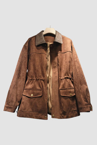 Versatile Utility Jacket with Pocket Details