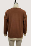 Casual Oversized Lounge Sweatshirt