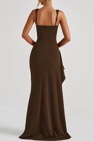 Elegant Maxi Dress with Side Slit