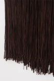Sleeveless Fringe Casual Dress