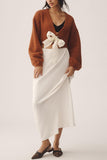 Elegant Bow-Front Cardigan