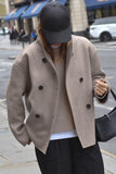 Double-Breasted Casual Jacket