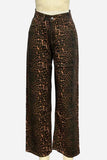 Relaxed Fit Printed Straight Jeans