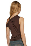 Asymmetric One-Shoulder Tank Top