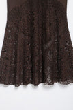 Elegant Lace-Trim Skirt