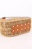 Stylish Woven Crossbody Bag