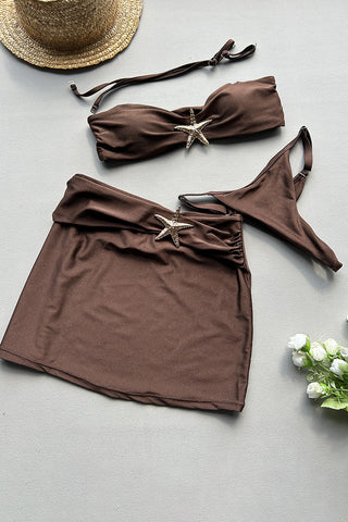 Starfish Embellished Two-Piece Set