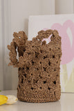 Handwoven Crochet Bucket Bag