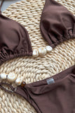 Beaded Two-Piece Bikini Set