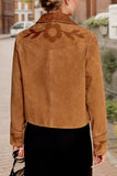 Floral Pattern Button Jacket