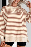 Striped Casual Sweatshirt