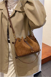 Drawstring Bucket Bag