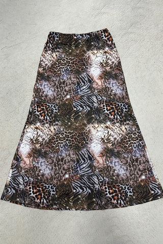 Animal Print Skirt