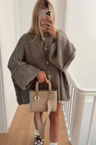 Classic Button-Up Cardigan