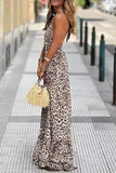Leopard Print Maxi Dress