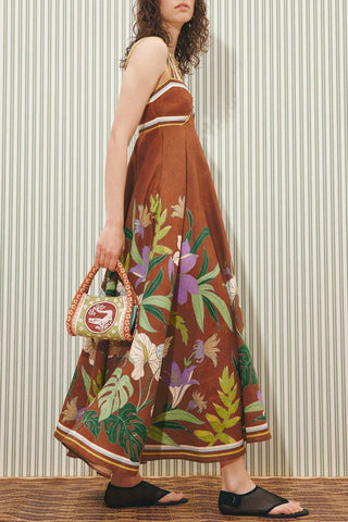 Floral Embellished Casual Dress
