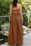 Elegant Two-Piece Skirt Set