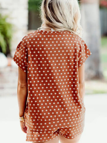 Polka Dot Short Set
