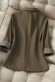 Single-Button Tailored Blazer