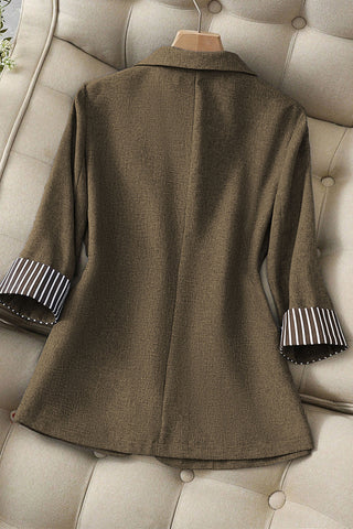 Single-Button Tailored Blazer