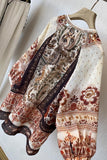 Bohemian Button-Down Blouse