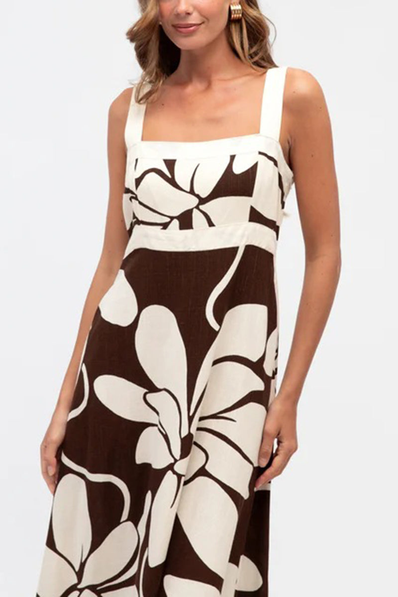 Floral Maxi Casual Dress
