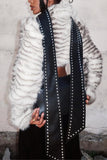 Elegant Buckle Cropped Jacket