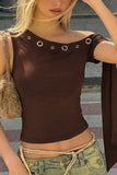 Asymmetric One-Shoulder Tank Top