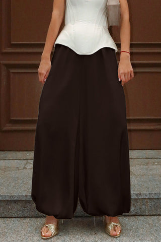 Elegant Wide-Leg Casual Pants