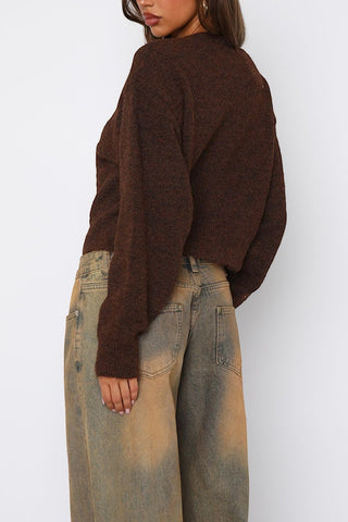 Classic Open-Front Cardigan