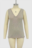 V-Neck Sleeveless Tank Top