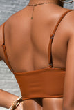 Shell Ring High-Waist Bikini Set
