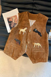 Animal Appliqué Vest