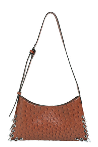 Sleek Eyelet Shoulder Bag