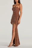 Glamorous Sequin Evening Gown