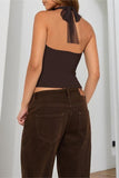 Halter Neck Corset Tank