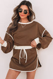 Relaxed Pullover and Skirt Set