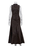 Sleeveless Maxi Casual Dress