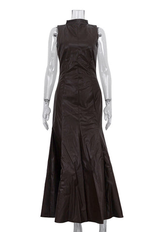 Sleeveless Maxi Casual Dress