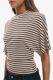 Striped Crewneck T-Shirt