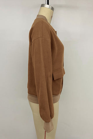 Button-Up Bomber Jacket