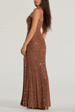 Glamorous Sequin Evening Gown