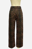 Relaxed Fit Printed Straight Jeans