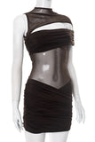 Modern Night Out Mesh Dress