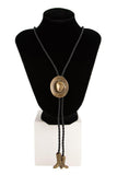 Western-Inspired Bolo Necklace